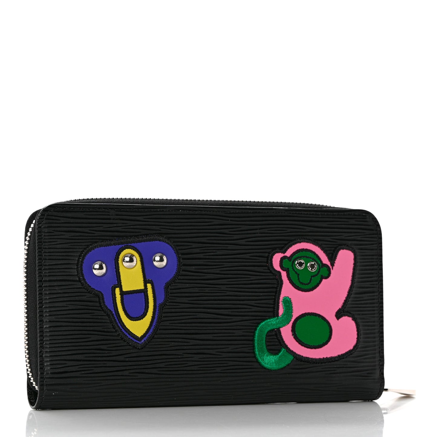 Epi LV Stories Zippy Wallet Black