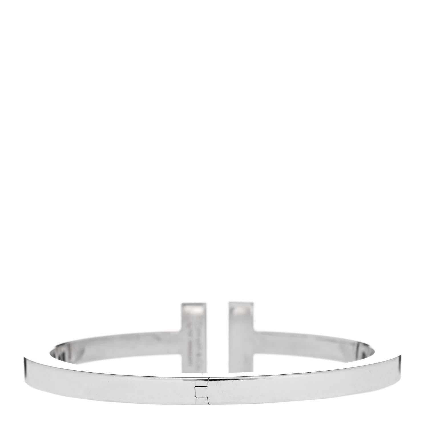 Tiffany Sterling Silver T Square Bracelet 2 of 4