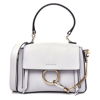 Chloe Calfskin Small Faye Day Shoulder Bag Light Cloud 2 of 10