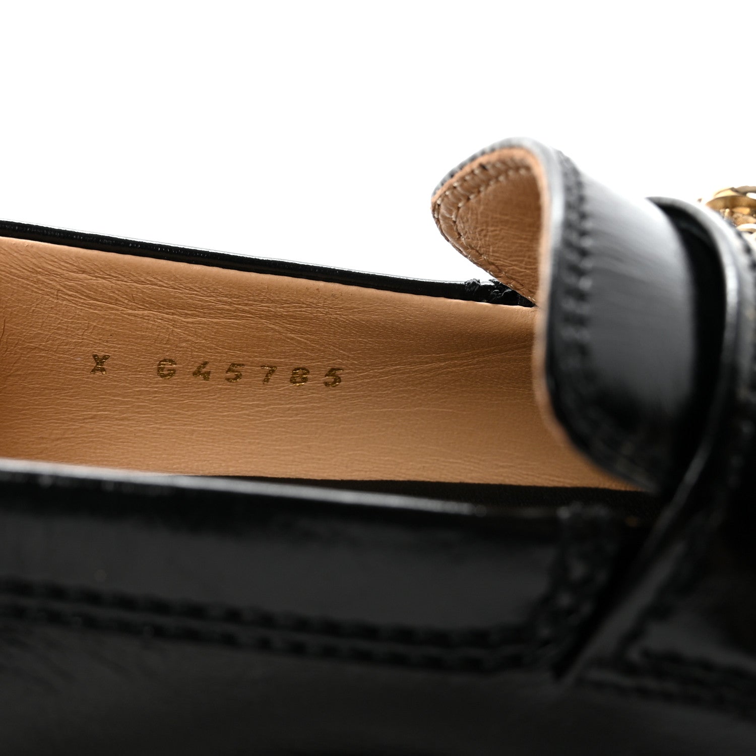 Chanel Calfskin Enamel Charms Mocassin Loafers 35.5 Black 9 of 9