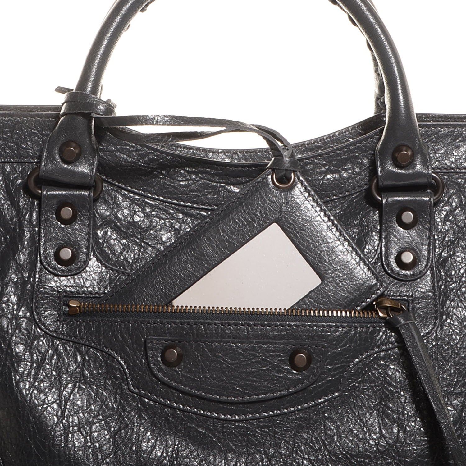 Balenciaga Agneau Classic Hardware City Gris Fossile 11 of 11