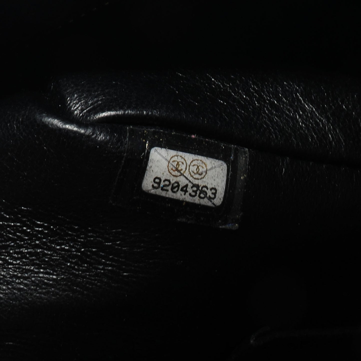 Caviar Quilted Medallion Tote Black