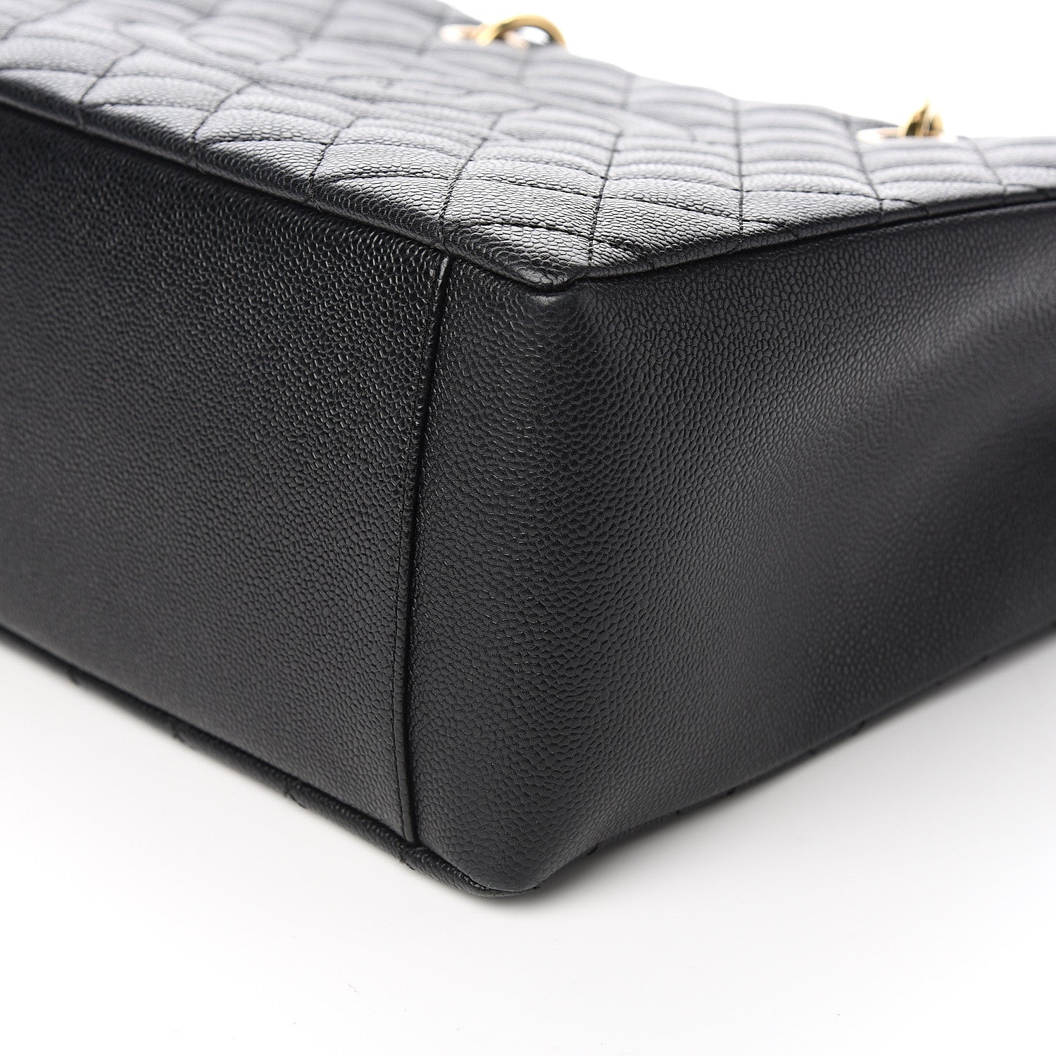 Chanel Caviar Quilted Grand Shopping Tote GST Black 8 of 10