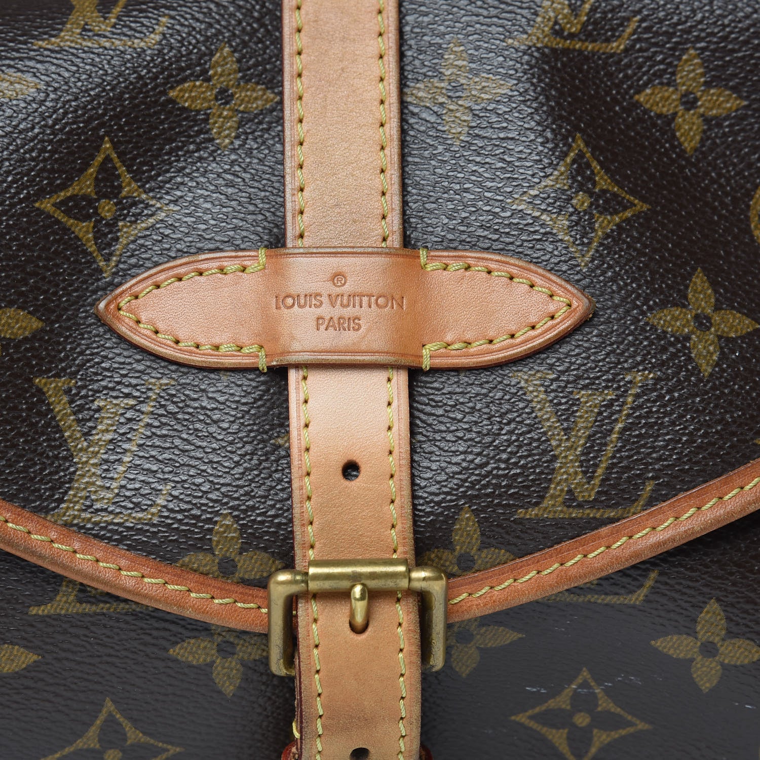 Louis Vuitton Monogram Saumur MM 9 of 16