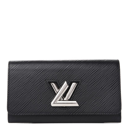 Louis Vuitton Epi Twist Wallet Black 1 of 6