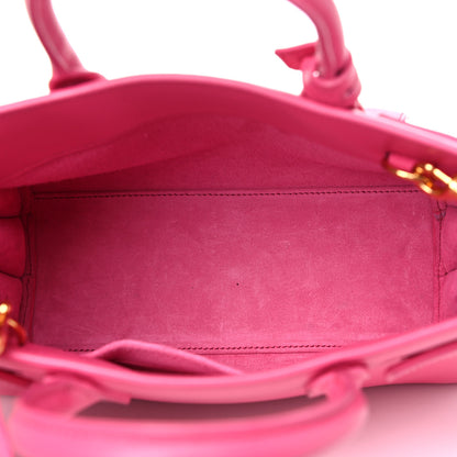 Saint Laurent Calfskin Nano Sac De Jour Lipstick Fuchsia 5 of 19