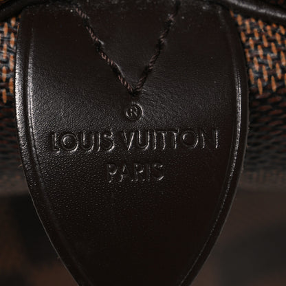 Louis Vuitton Damier Ebene Speedy 30 5 of 11