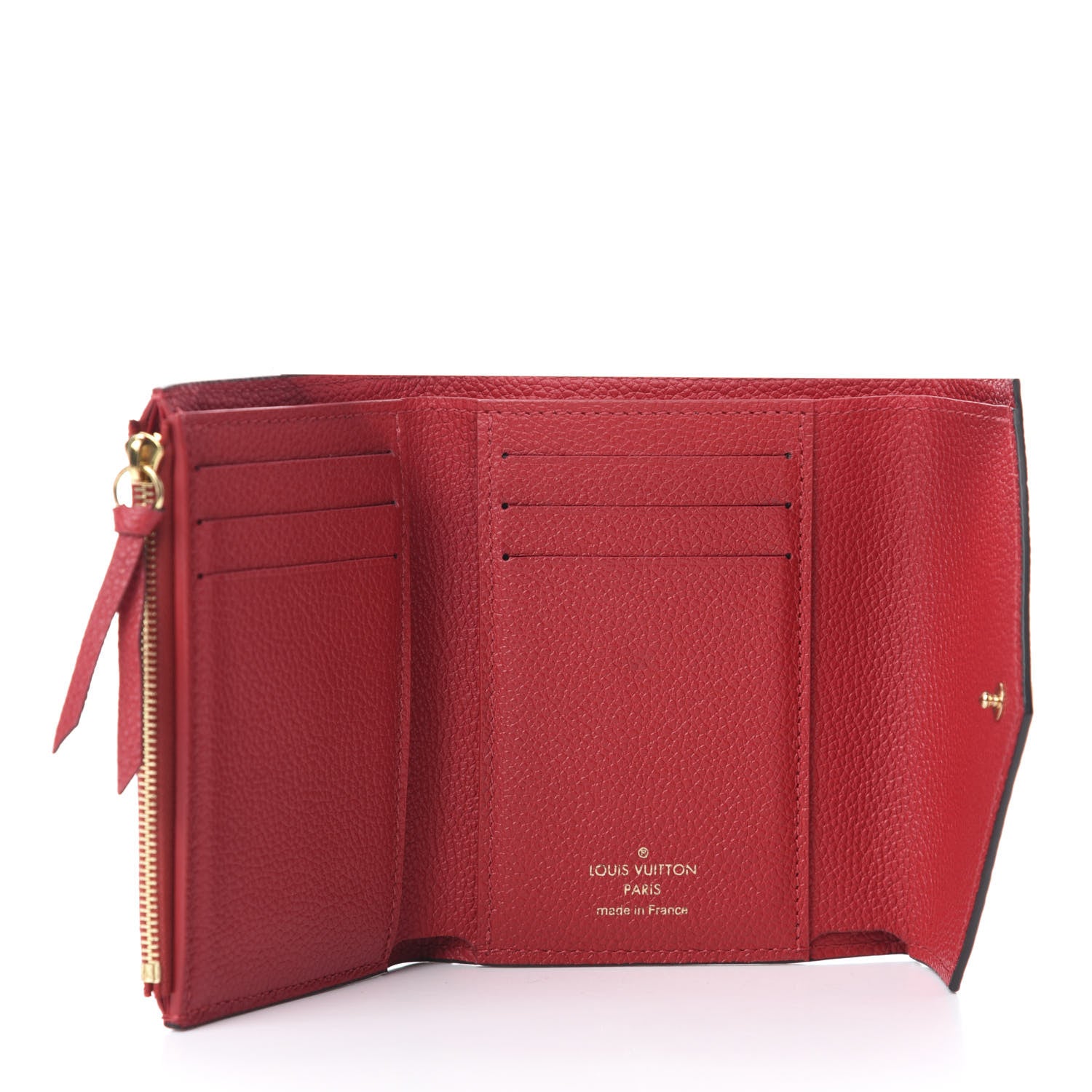 Louis Vuitton Empreinte Victorine Wallet Scarlet 5 of 7