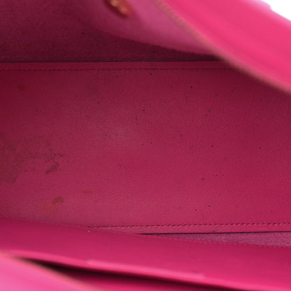 Saint Laurent Calfskin Small Monogram Cabas Fuchsia 5 of 15