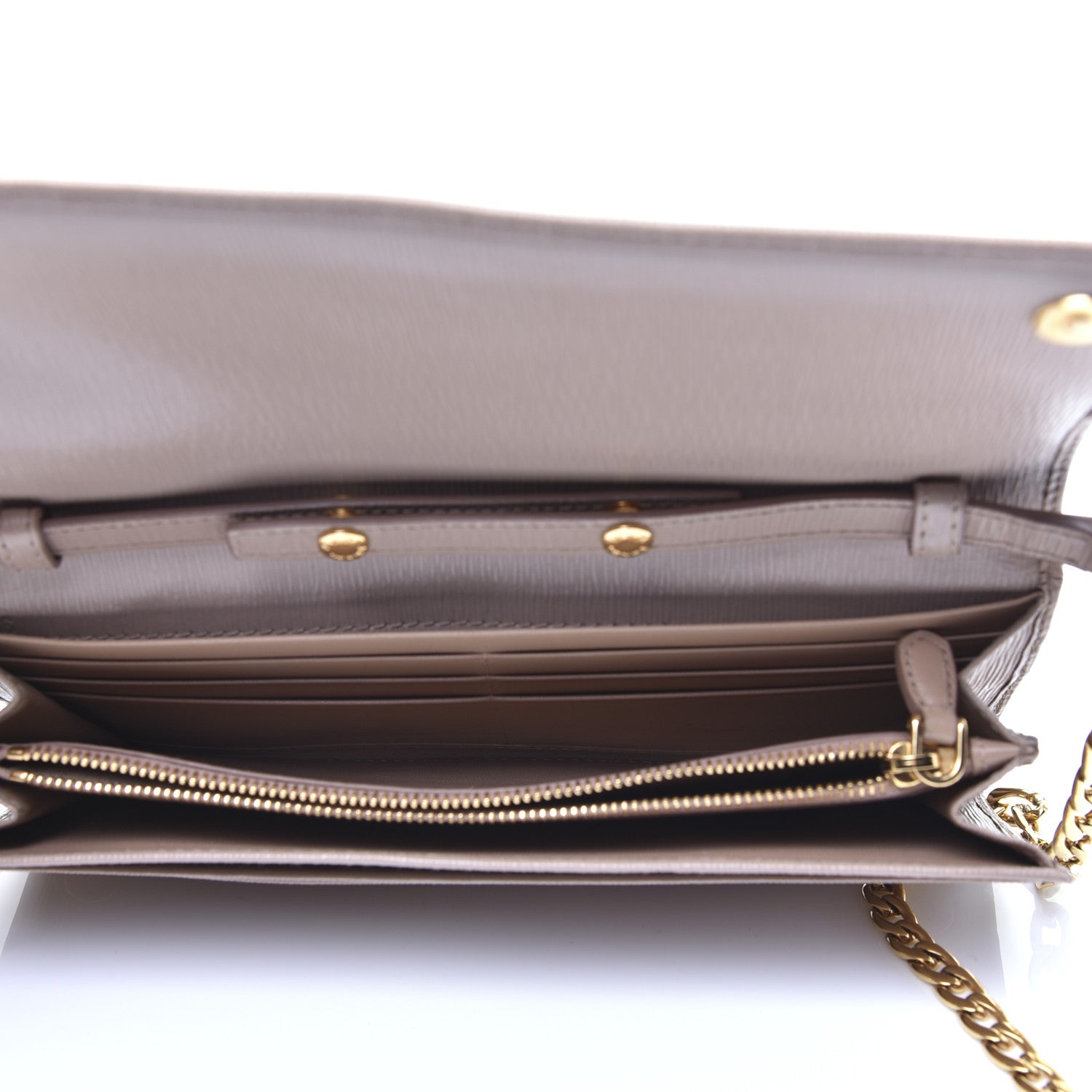 Prada Vitello Move Chain Wallet Cammeo 5 of 12