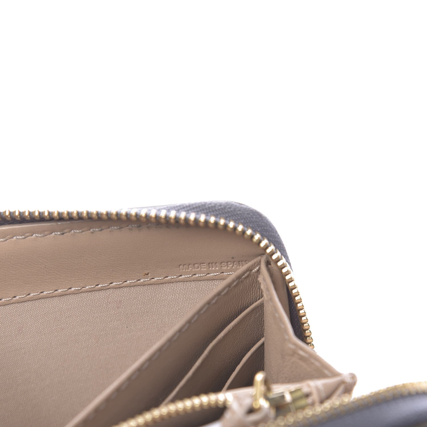 Chloe Calfskin Marcie Long Zip Around Wallet Cashmere Grey 7 of 12