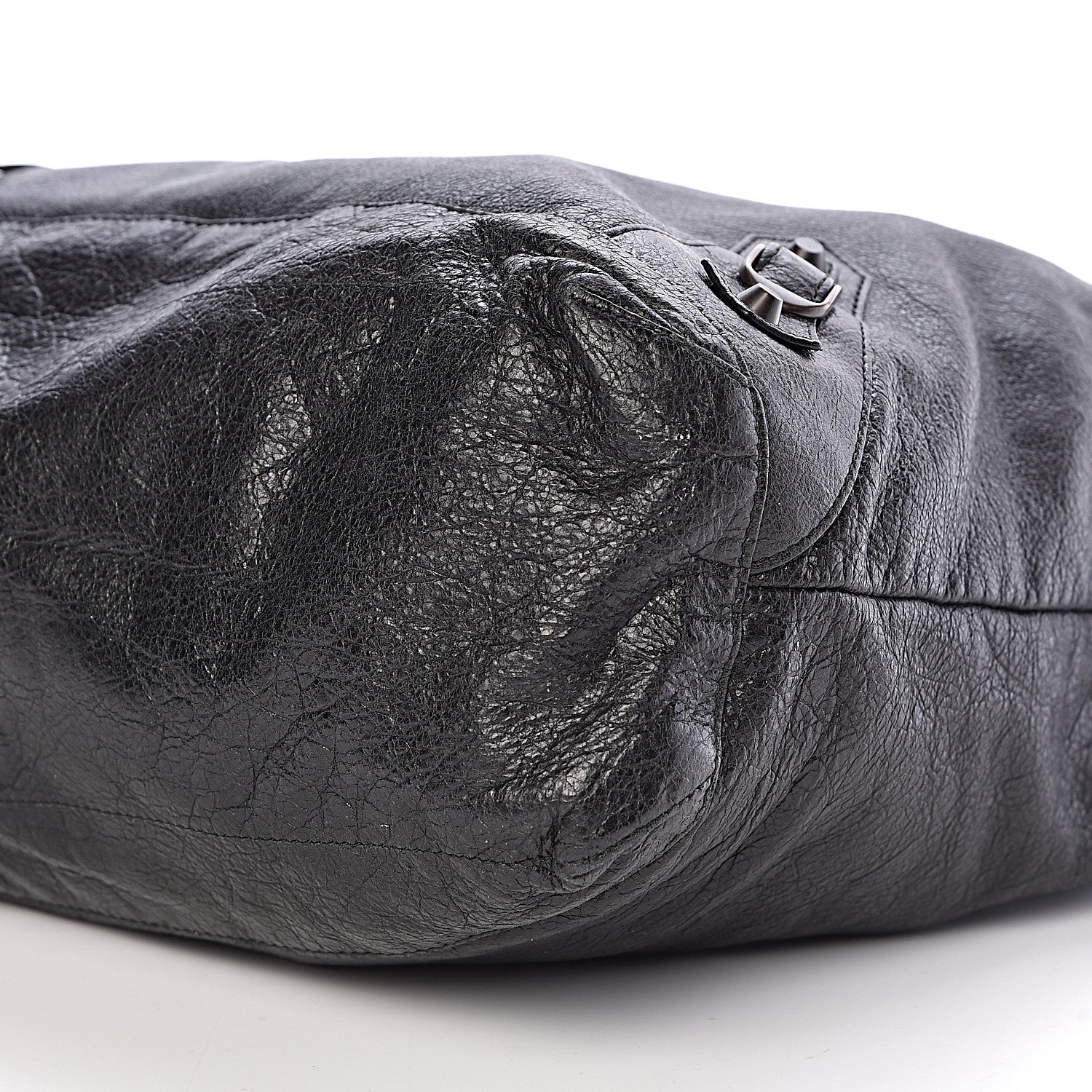 Balenciaga Agneau Classic Hardware Day Hobo Black 12 of 13