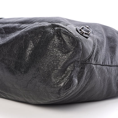 Balenciaga Agneau Classic Hardware Day Hobo Black 12 of 13