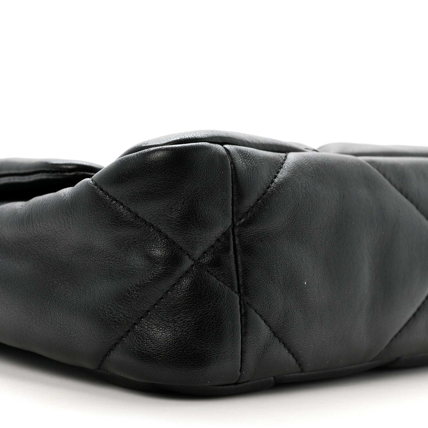 Chanel Lambskin Quilted Medium Chanel 19 Flap Black 9 of 10