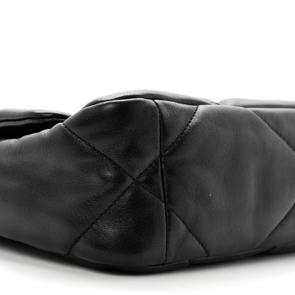 Chanel Lambskin Quilted Medium Chanel 19 Flap Black 9 of 10
