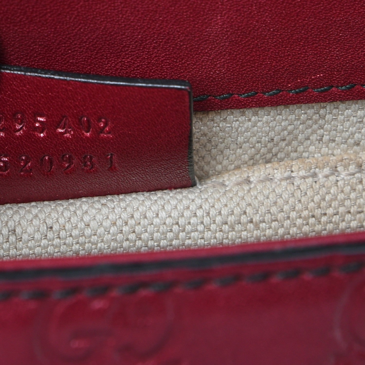 Gucci Soft Guccissima Medium Emily Chain Shoulder Bag Classic Ruby 7 of 12