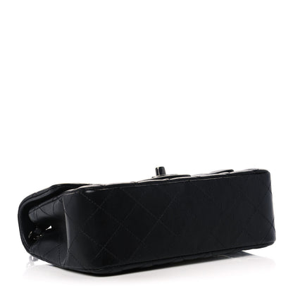 Chanel Lambskin Quilted Mini Rectangular Flap So Black 4 of 13