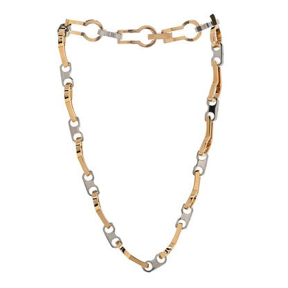 Louis Vuitton Serrure Chain Necklace Gold 3 of 6