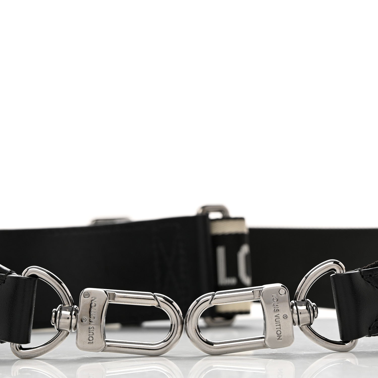 Louis Vuitton Nylon Jacquard Sporty Bandouliere Shoulder Strap Black 6 of 6