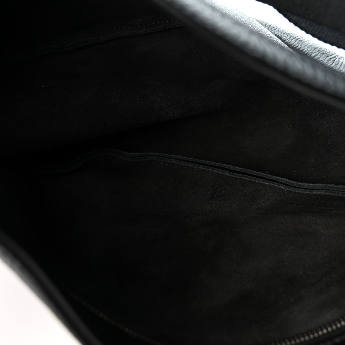 The Row Grained Calfskin Large Slouchy Banana Bag Black 5 of 10