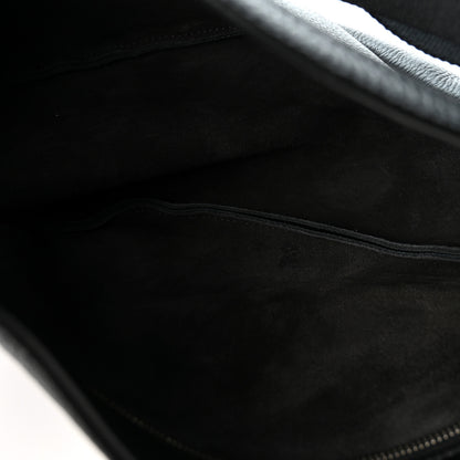 The Row Grained Calfskin Large Slouchy Banana Bag Black 5 of 10