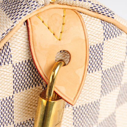 Louis Vuitton Damier Azur Speedy 25 10 of 13