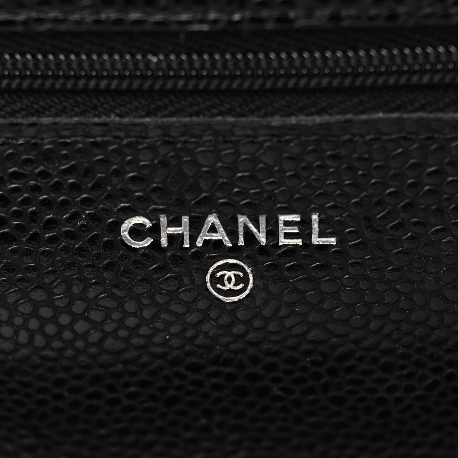 Chanel Caviar Quilted Wallet On Chain WOC Black 6 of 11