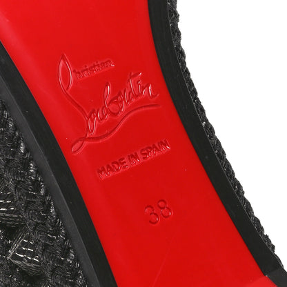 Christian Louboutin Snakeskin Pyraclou 60 Platform Sandals 38 Black 7 of 7