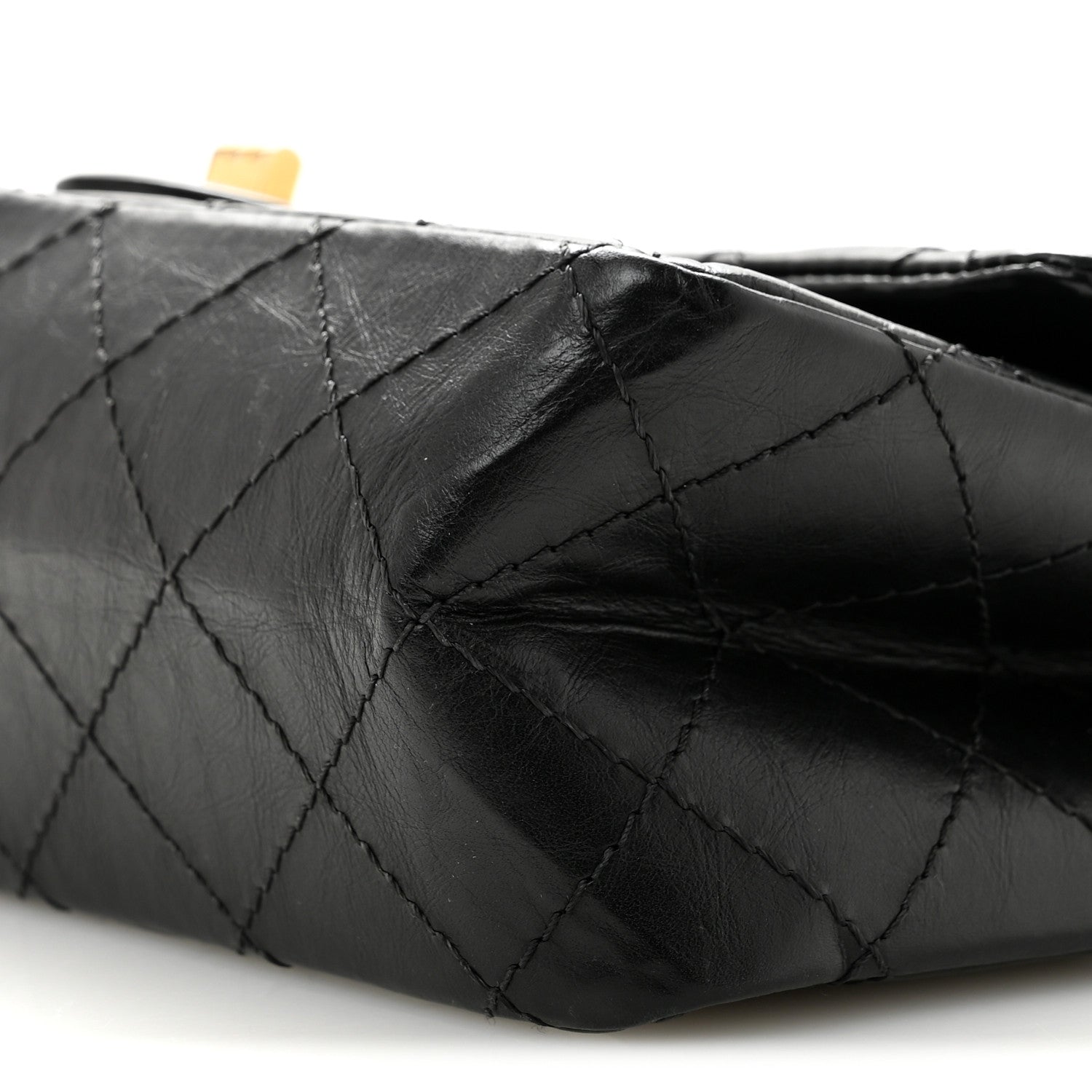 Chanel Aged Calfskin Quilted 2.55 Reissue 226 Flap Black 9 of 10