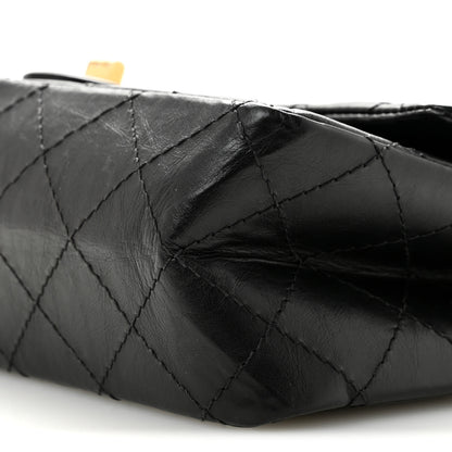 Chanel Aged Calfskin Quilted 2.55 Reissue 226 Flap Black 9 of 10