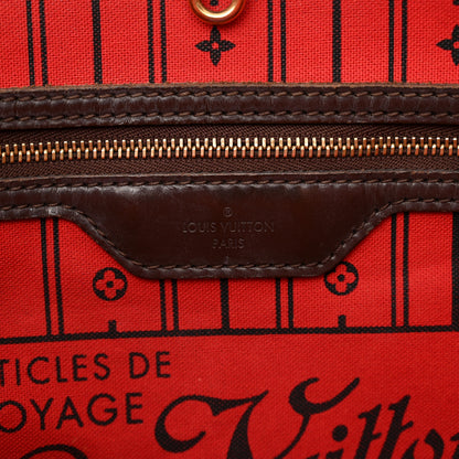 Louis Vuitton Damier Ebene Neverfull MM 6 of 28