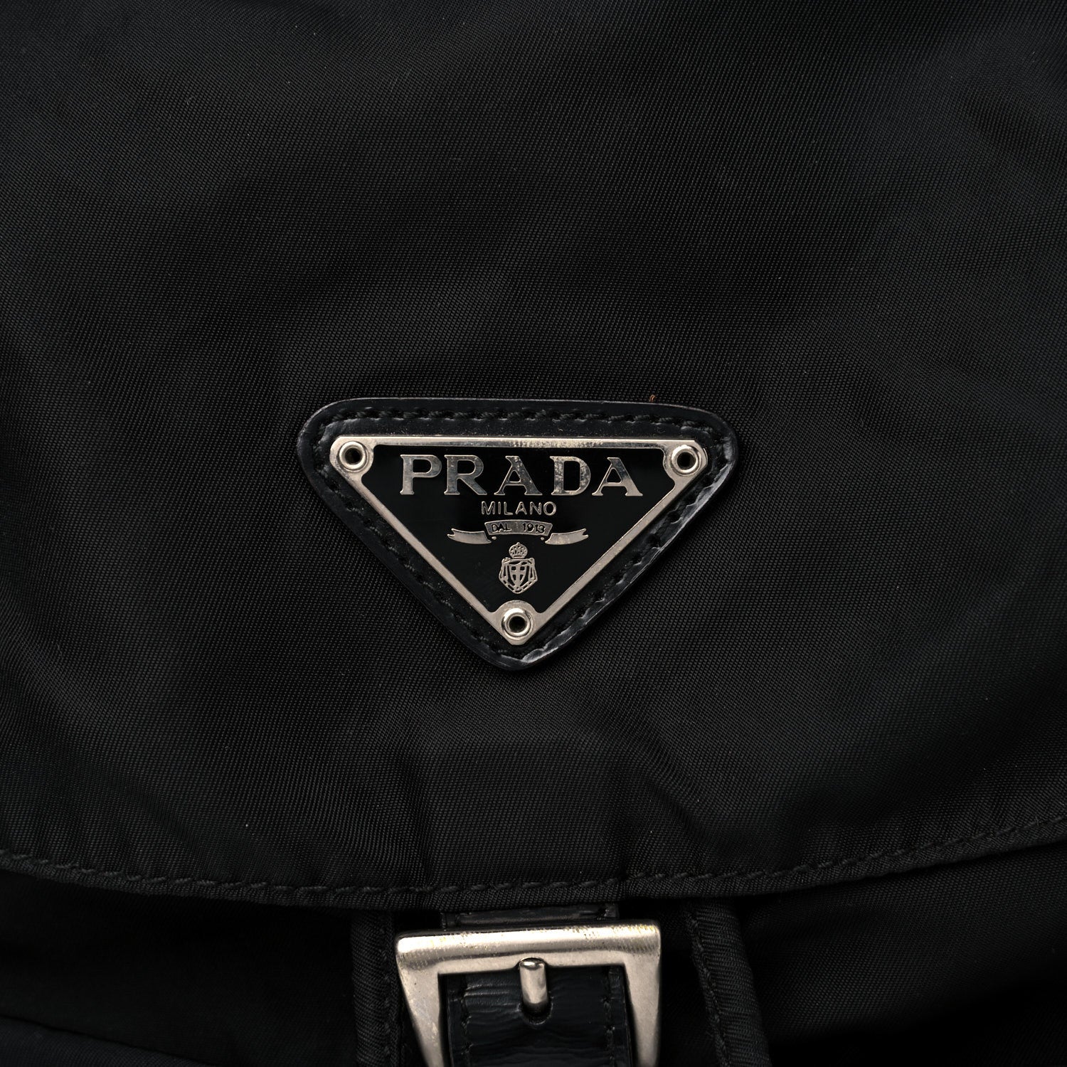 Prada Tessuto Nylon Vela Small Backpack Black 6 of 13