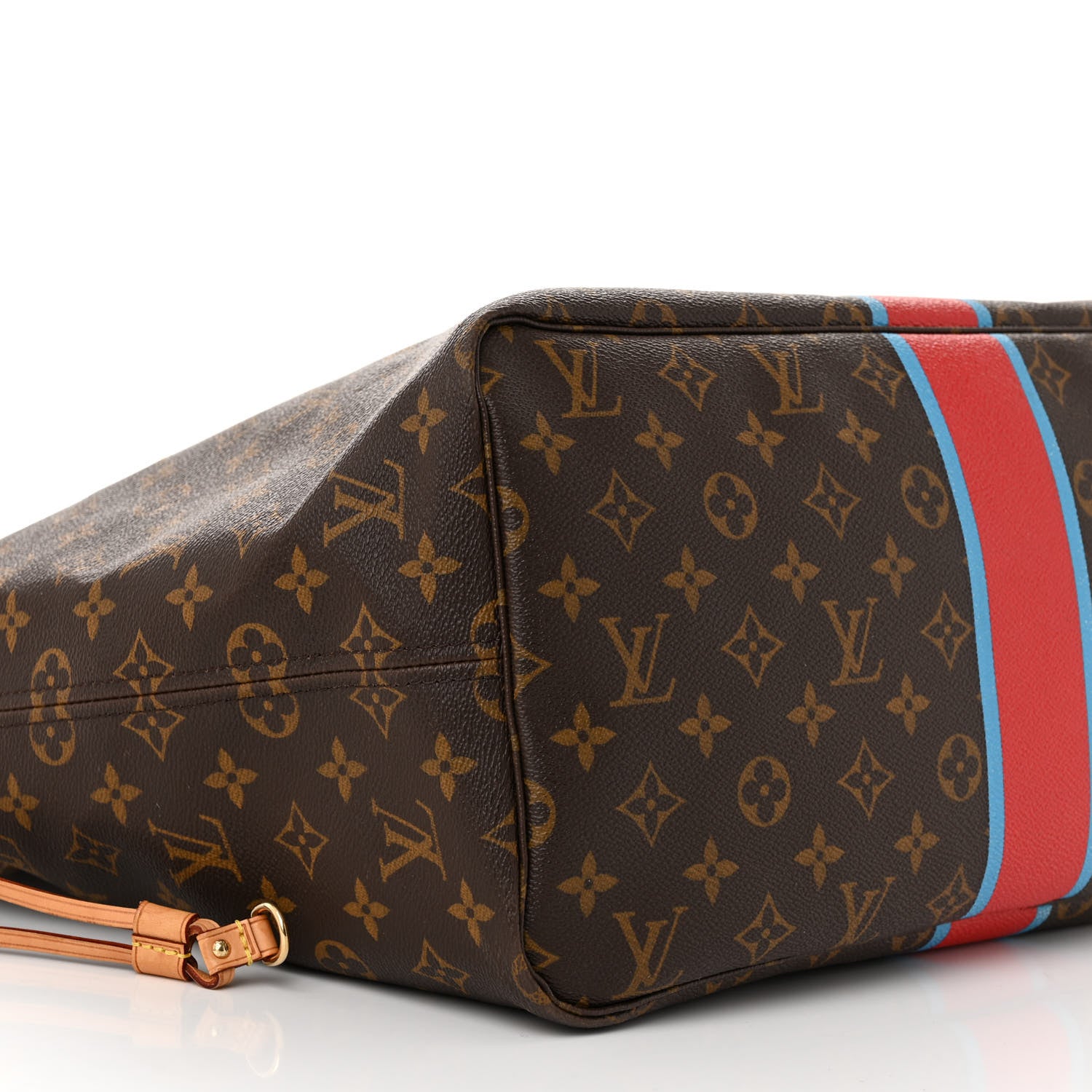 Louis Vuitton LOUIS VUITTON Monogram My LV Heritage Neverfull GM Blue Clair Rouge 10 of 17