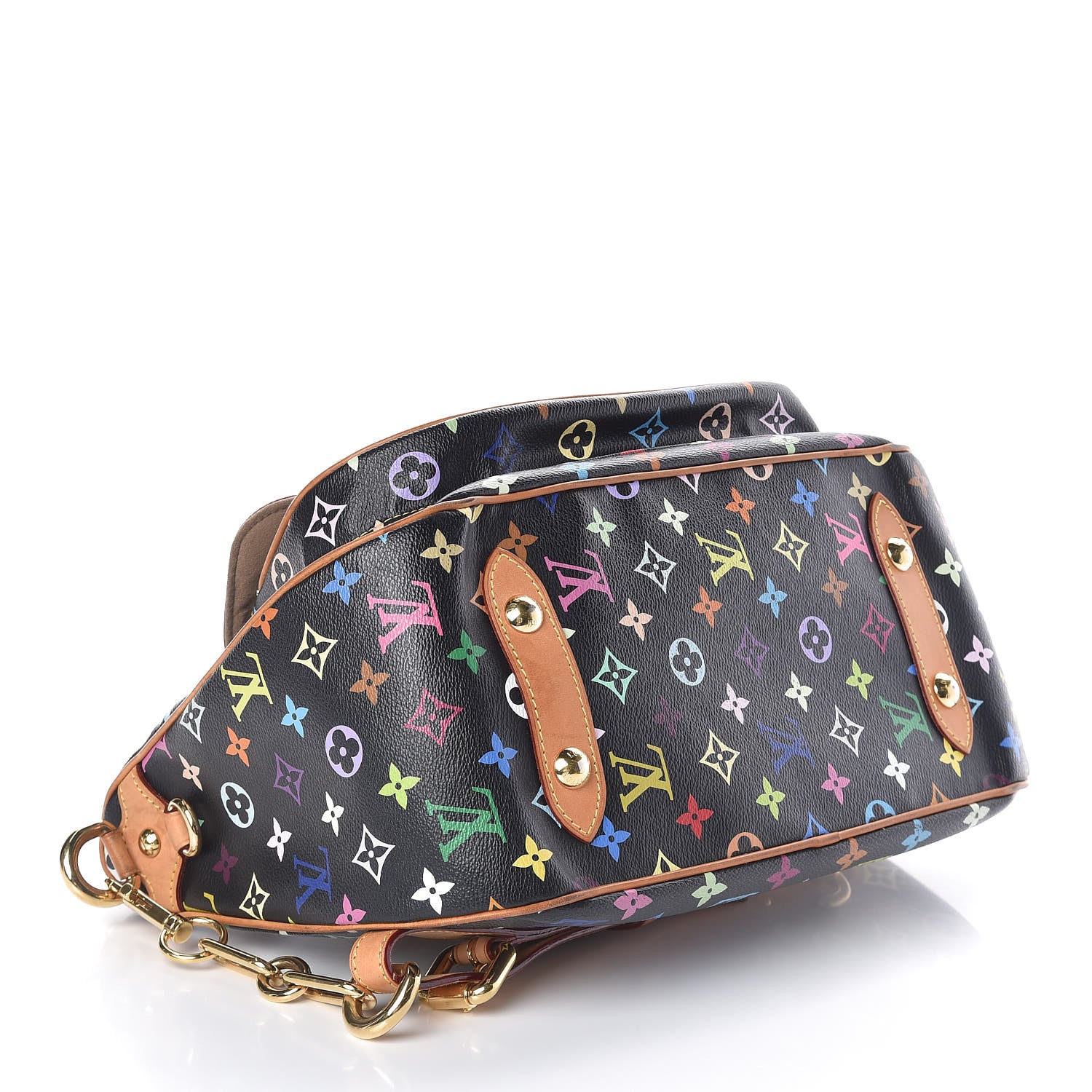 Louis Vuitton Monogram Multicolor Rita Black 5 of 11