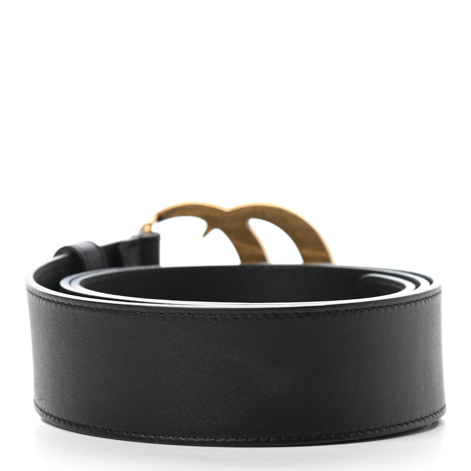 Gucci Calfskin Double G 40mm Belt 90 36 Black 2 of 6