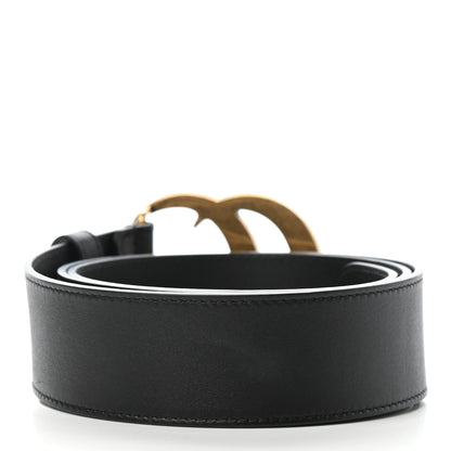 Gucci Calfskin Double G 40mm Belt 90 36 Black 2 of 6