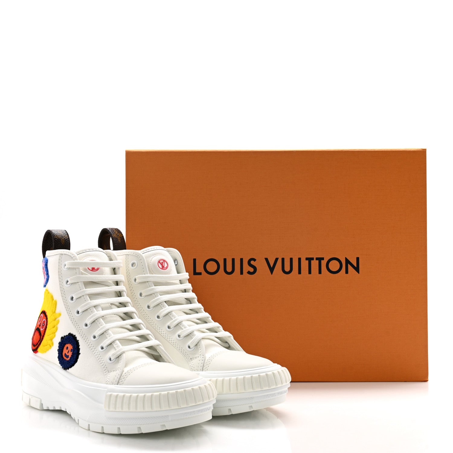 Louis Vuitton LV X YK Squad Sneaker Boot 36.5 White 10 of 10