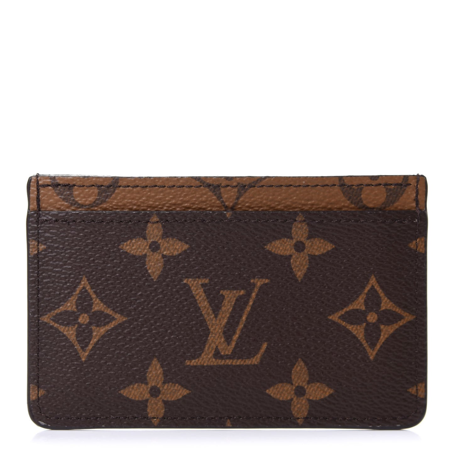 Reverse Monogram Card Holder