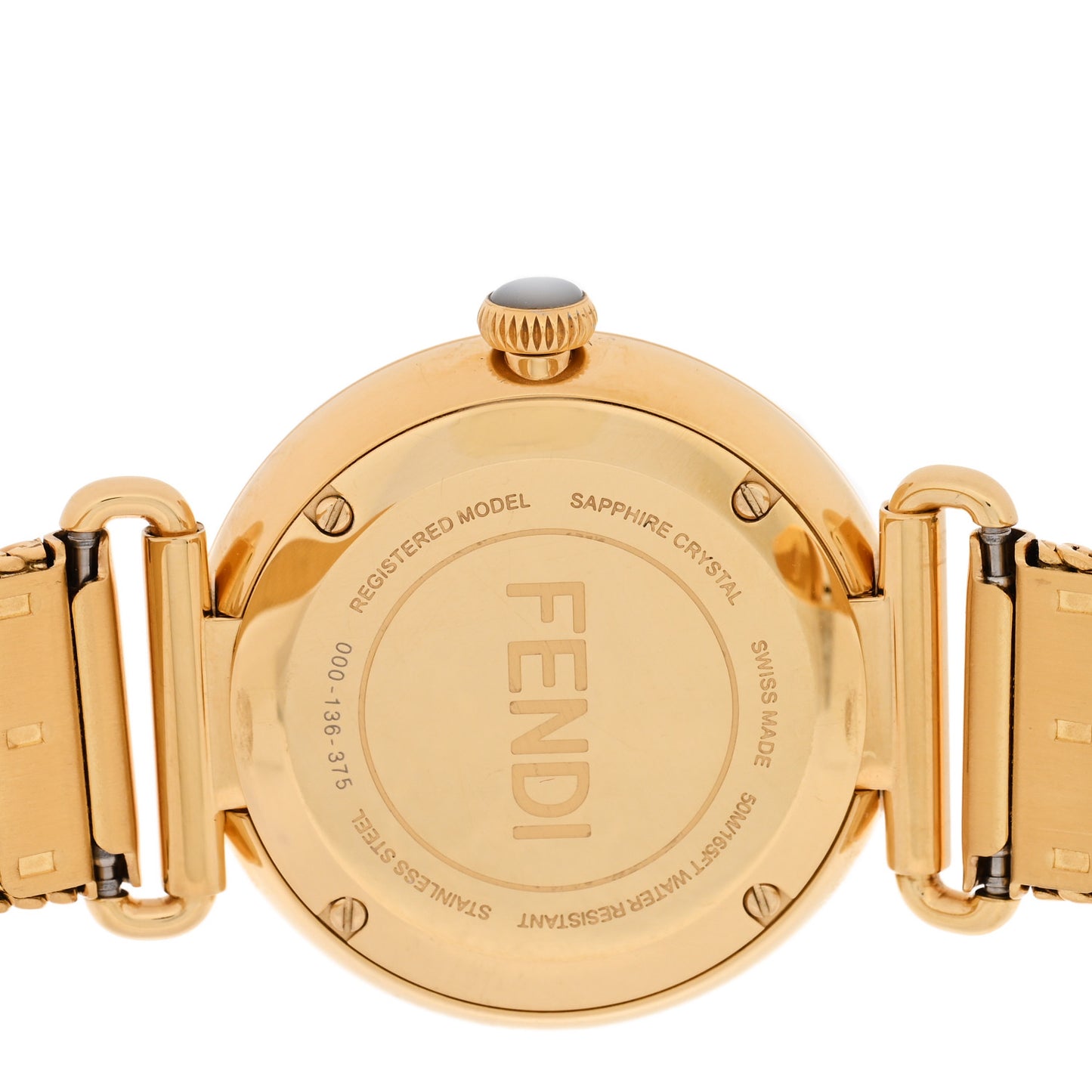 Stainless Steel 29mm Palazzo Quartz Watch White
