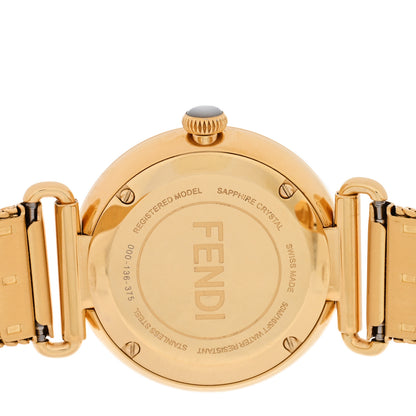 Fendi Stainless Steel 29mm Palazzo Quartz Watch White 4 of 4
