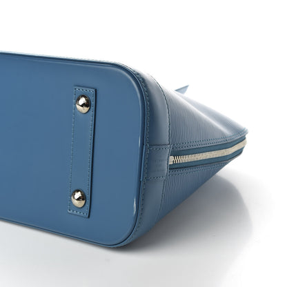 Louis Vuitton Epi Alma Cyan 9 of 11