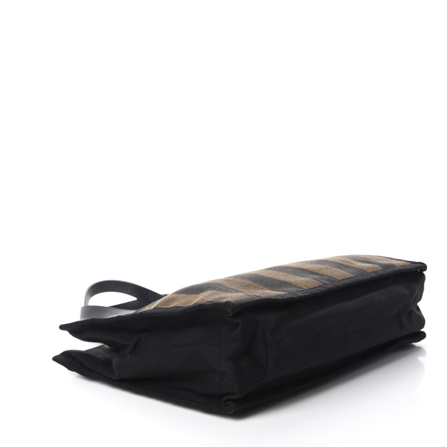 Pequin Small Shopping Tote Black Tobacco
