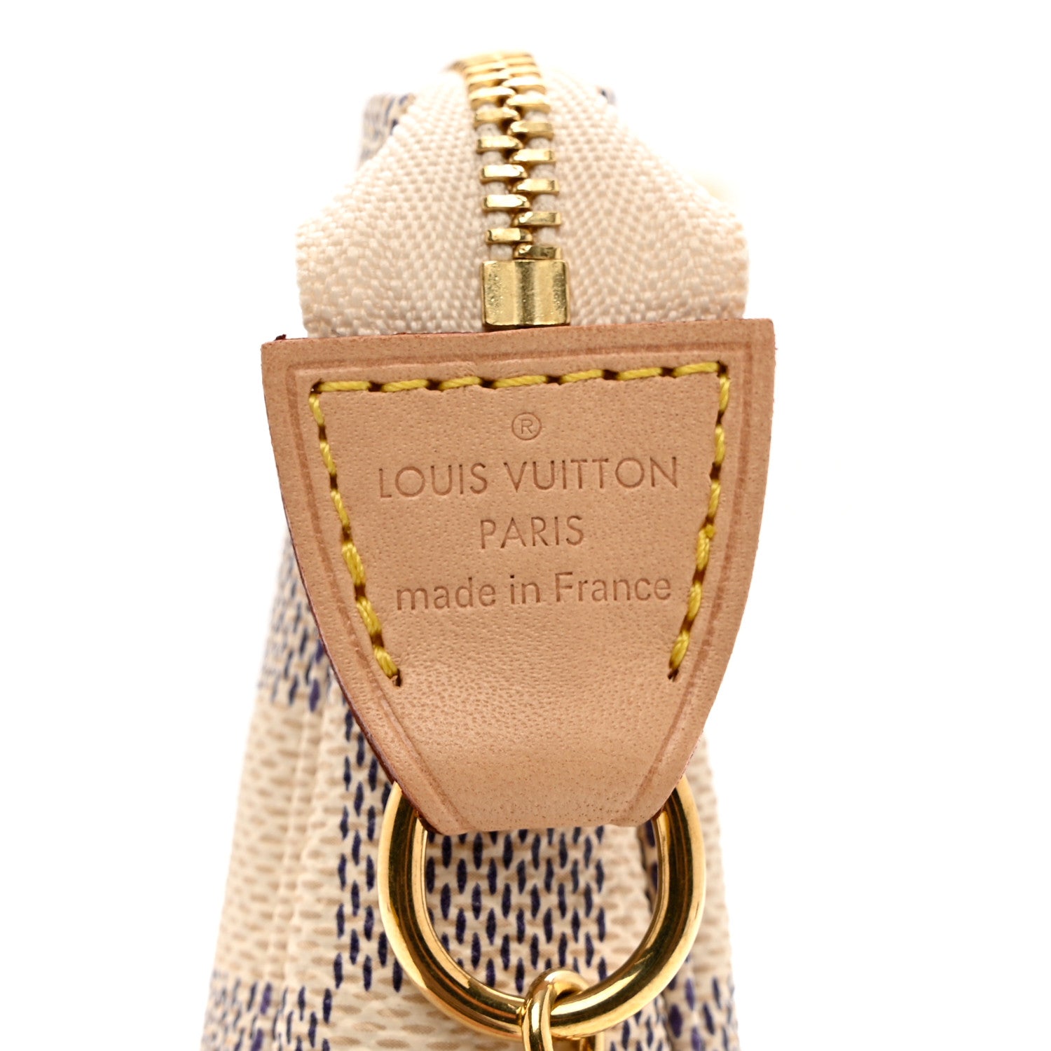 Louis Vuitton Damier Azur Mini Pochette Accessories 7 of 7