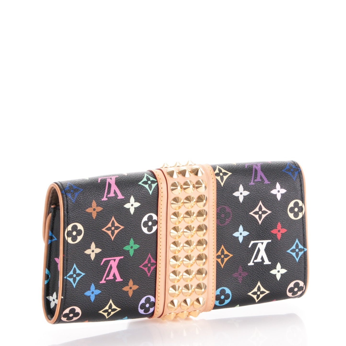 Monogram Multicolor Courtney Clutch Black