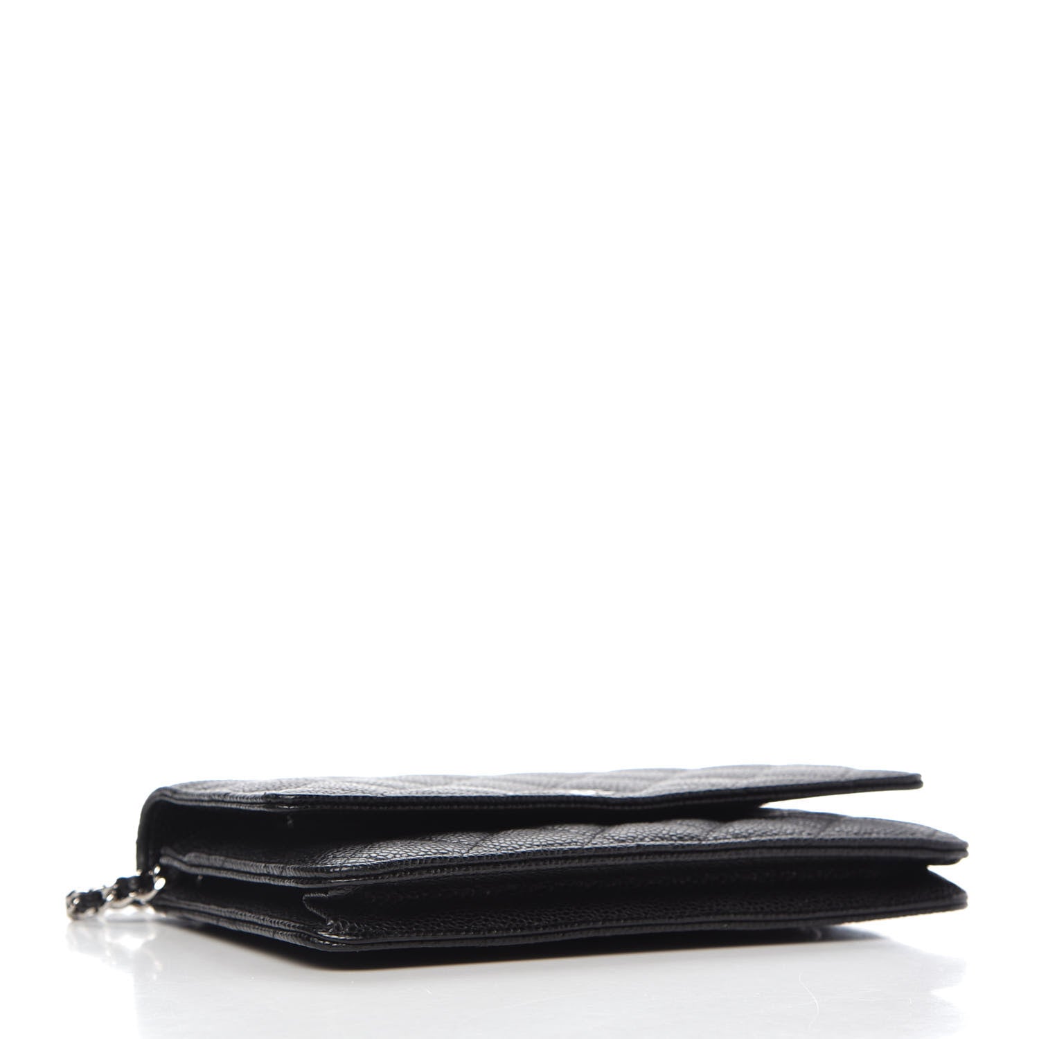 Chanel Caviar Quilted Wallet On Chain WOC Black 4 of 11