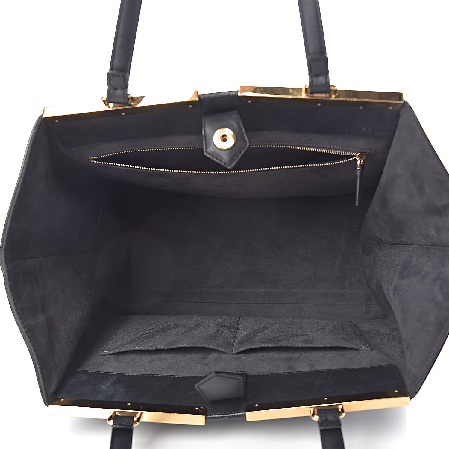 Fendi Vitello Elite Large 3Jours Tote Black 5 of 27