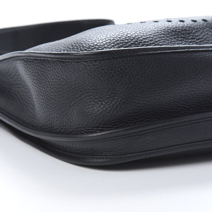 Hermes Taurillon Clemence Evelyne III GM Black 9 of 10