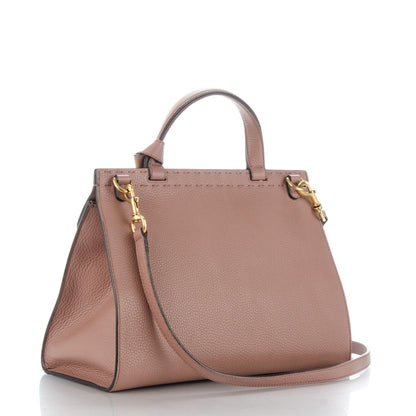 Gucci Calfskin Small GG Marmont Top Handle Bag Rosy Phard 4 of 8