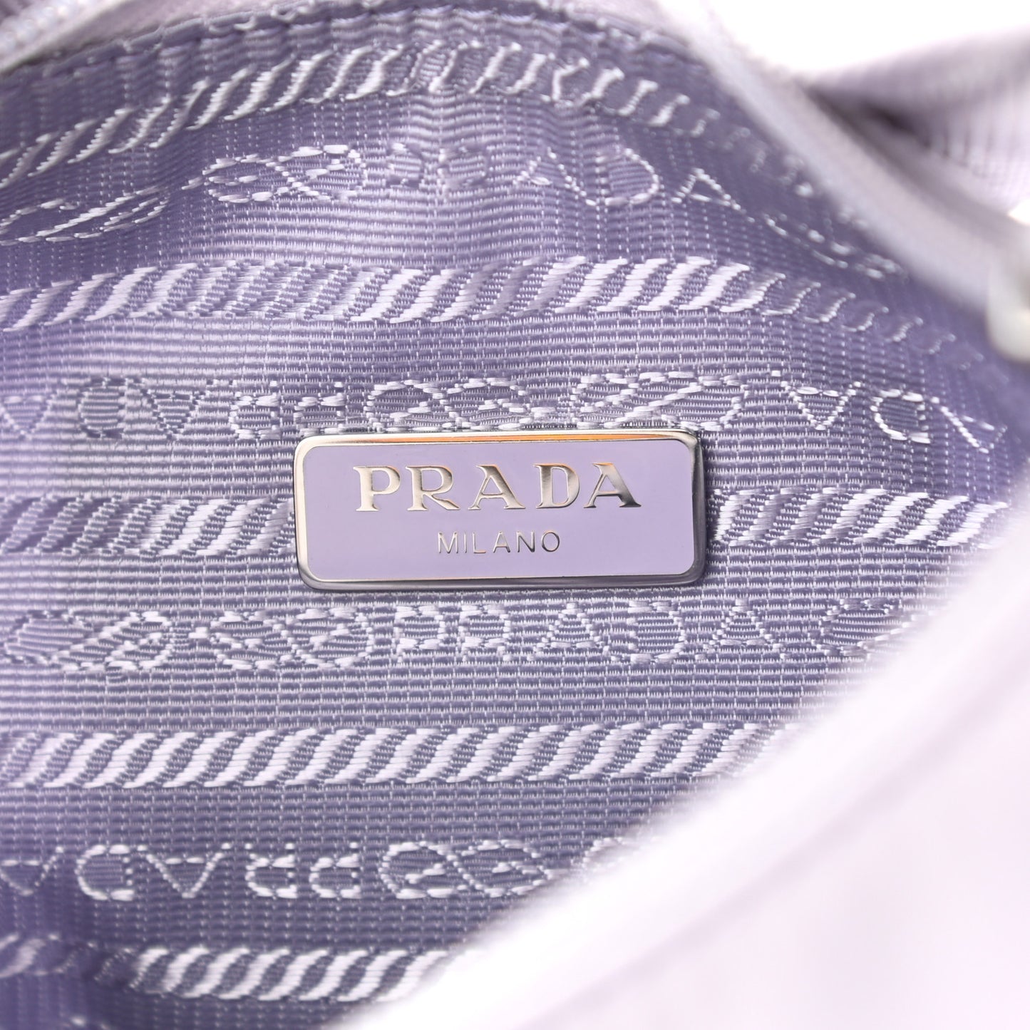 Re-Nylon Saffiano Mini Re-Edition 2000 Bag Glicine