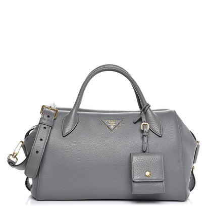 Prada Vitello Daino Satchel Marmo 1 of 8